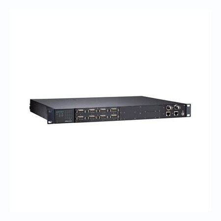 Moxa 8Port, 3in1 Rugged Device Server, 2X10/100M Rj45 1588V2, Irigb NPort S9650I-8B-2HV-IRIG-T